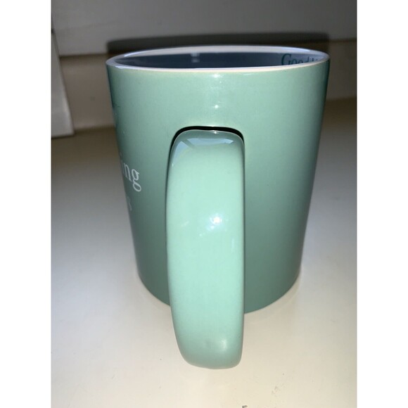 Extra Larger Good Morning Gorgeous Mug,  16oz, With Saying Repeat Inside Rim EUC - Picture 3 of 8